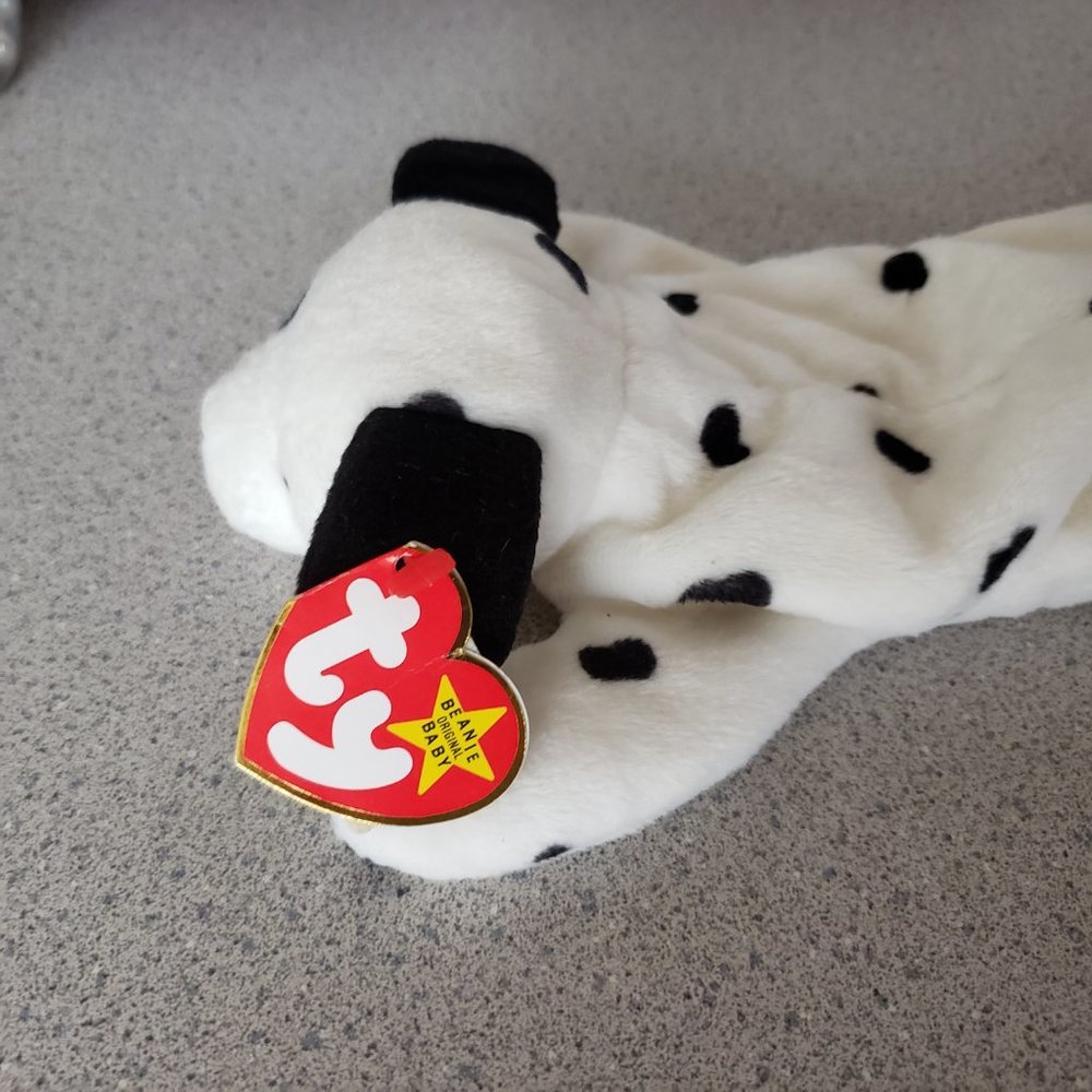Ty Beanie Babies. Dotty the dalmatian. Style 4100 - Picture 7 of 9